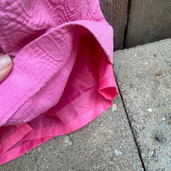 TAYLOR Women’s Pink Boat Neck Pencil Dress Knee Length Quilted Size 6 - Picture 8 of 8